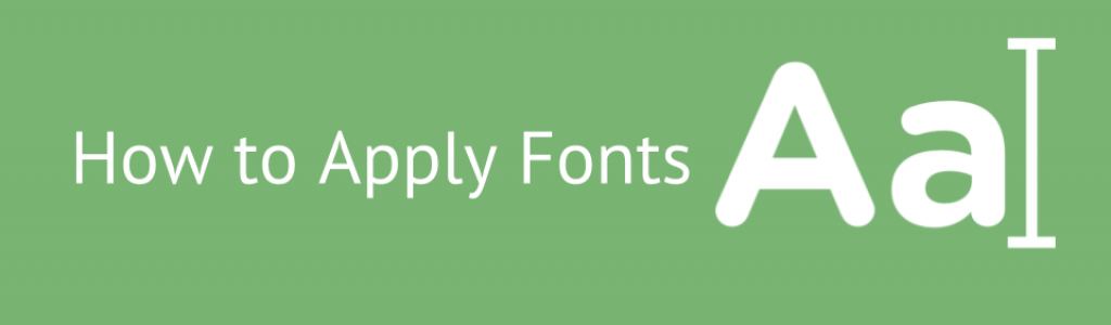 ADG-Apply Fonts